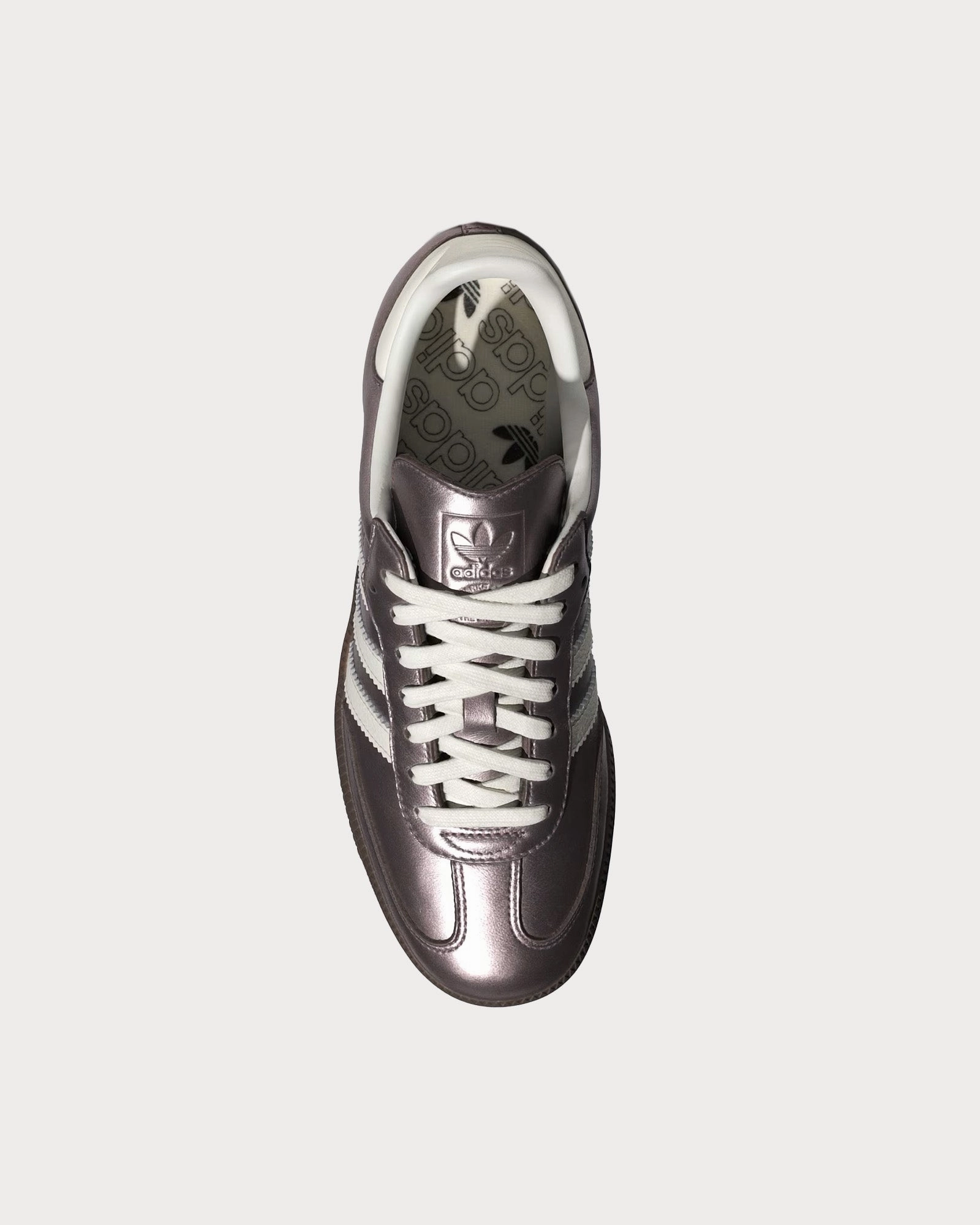 Adidas Stylish Shoes Samba OG Purple / Off White / Gum Low Top Sneakers