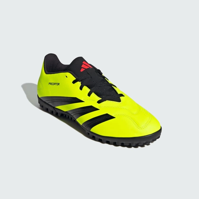 PREDATOR CLUB TURF FOOTBALL BOOTS - Team Solar Yellow 2 / Core Black / Solar Red Best Adidas Basketball Shoe