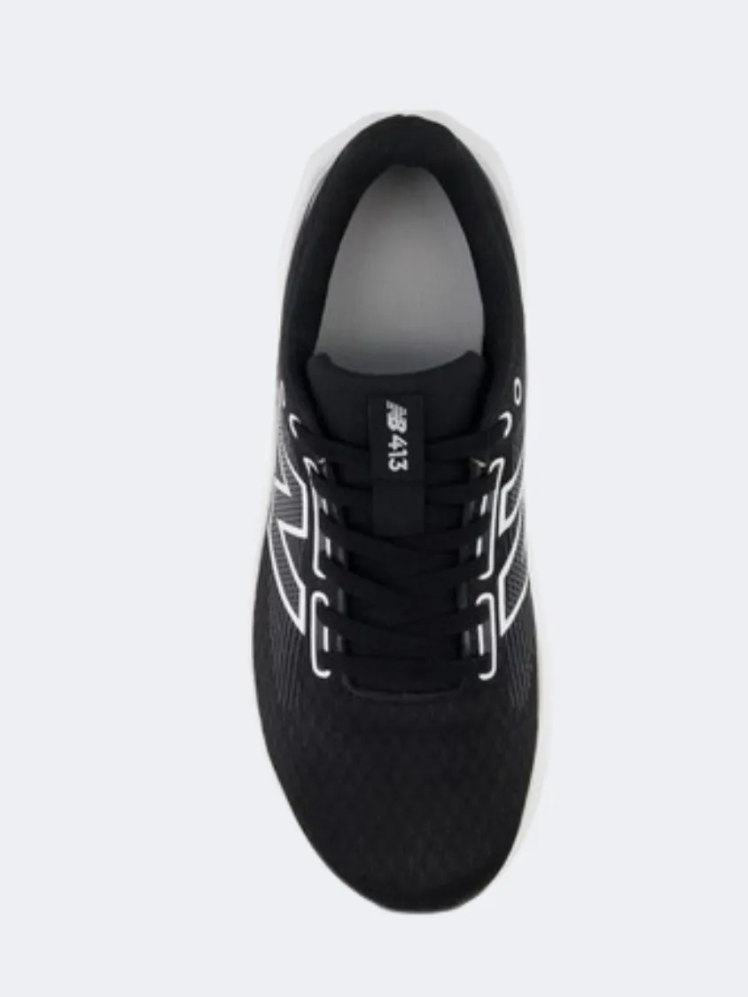 New Balance 413 Women Running Shoes Black/White Best Trail Running Shoes For Backpacking