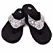 Flip Flops In Sauna Premium Western Rhinestone Large Sun Floral Concho Blingbling Flip Flops S101
