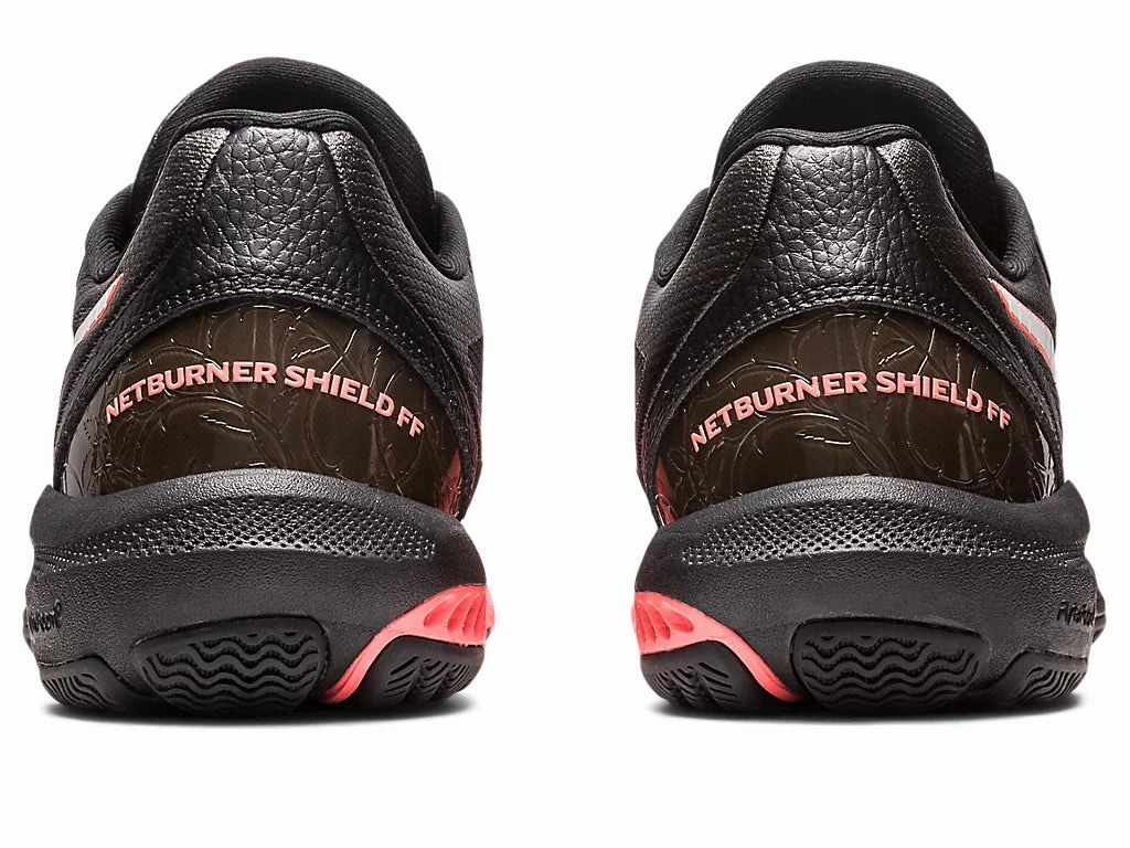 Asics Netburner Shield FF Womens Black/Pure Silver Asics Gel Venture 5 Shoes