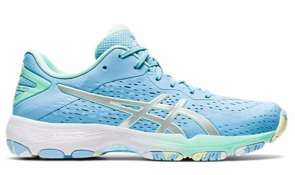 Asics Netburner Professional FF 2 Womens Arctic Sky Pure Silver Asics Gel-dedicate 8 Pickleball Shoes