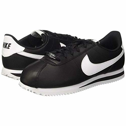 Asics Best Gel Shoes Nike Cortez Basic SL (GS) Size 4.5Y - Grade School 904764-001 Black White