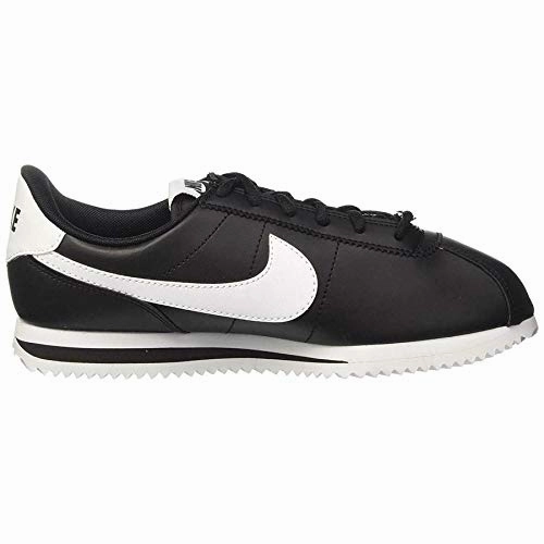 Asics Shoe Lines Nike Cortez Basic SL (GS) Size 4.5Y - Grade School 904764-001 Black White