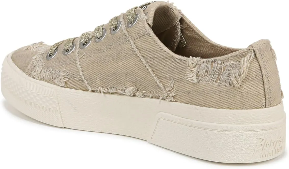 Blowfish Malibu Women's Walk on Distressed Fashion Sneaker Heels Sneakers Shoes