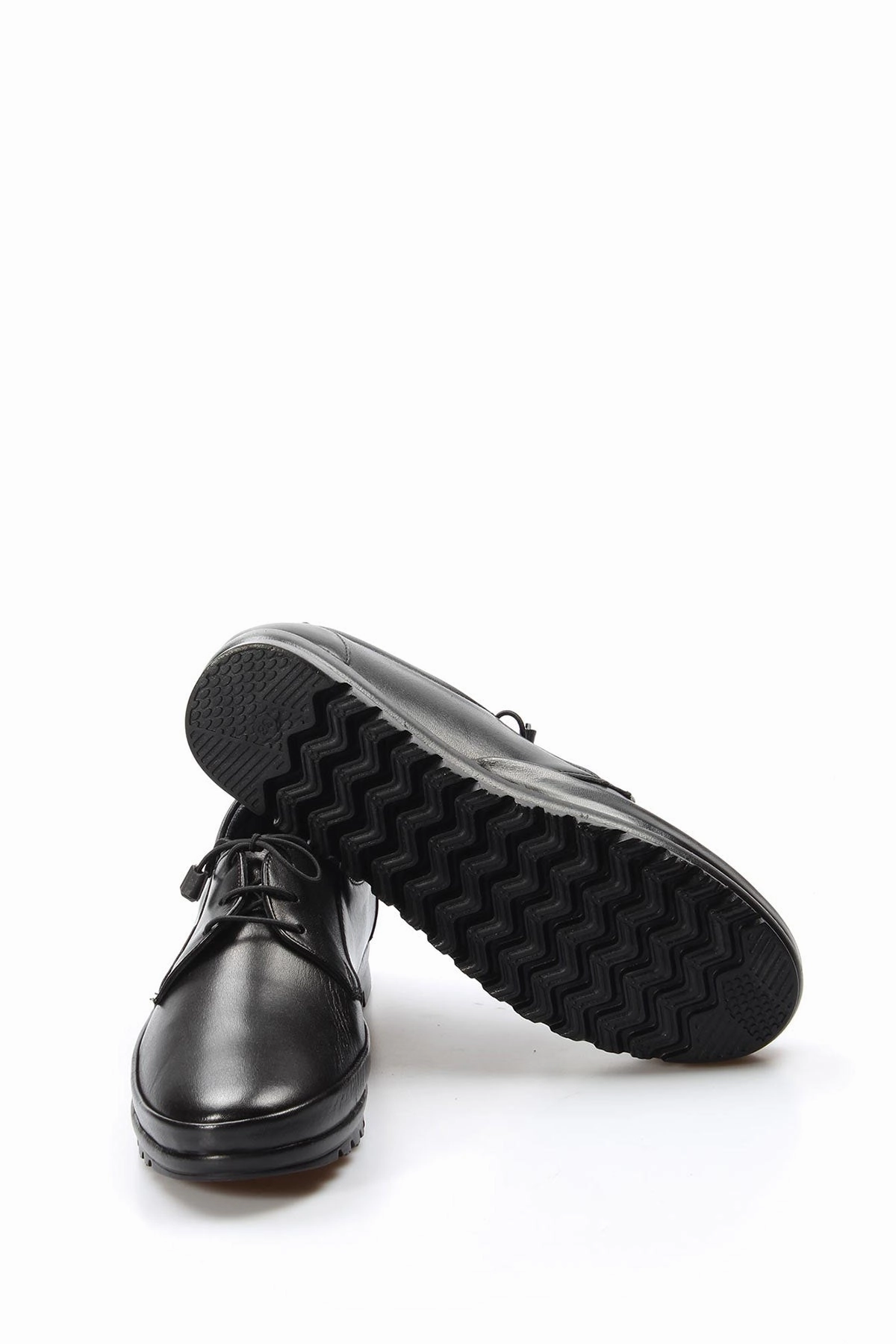 FST Genuine Leather Women's Casual Shoes 881ZA1026 Black - Lakewood Jordan Nu Retro Low Casual Shoes