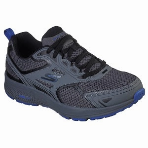 Skechers Men GOrun Consistent 220034 (CHARCOAL BLUE) Top Rated Long Distance Running Shoes