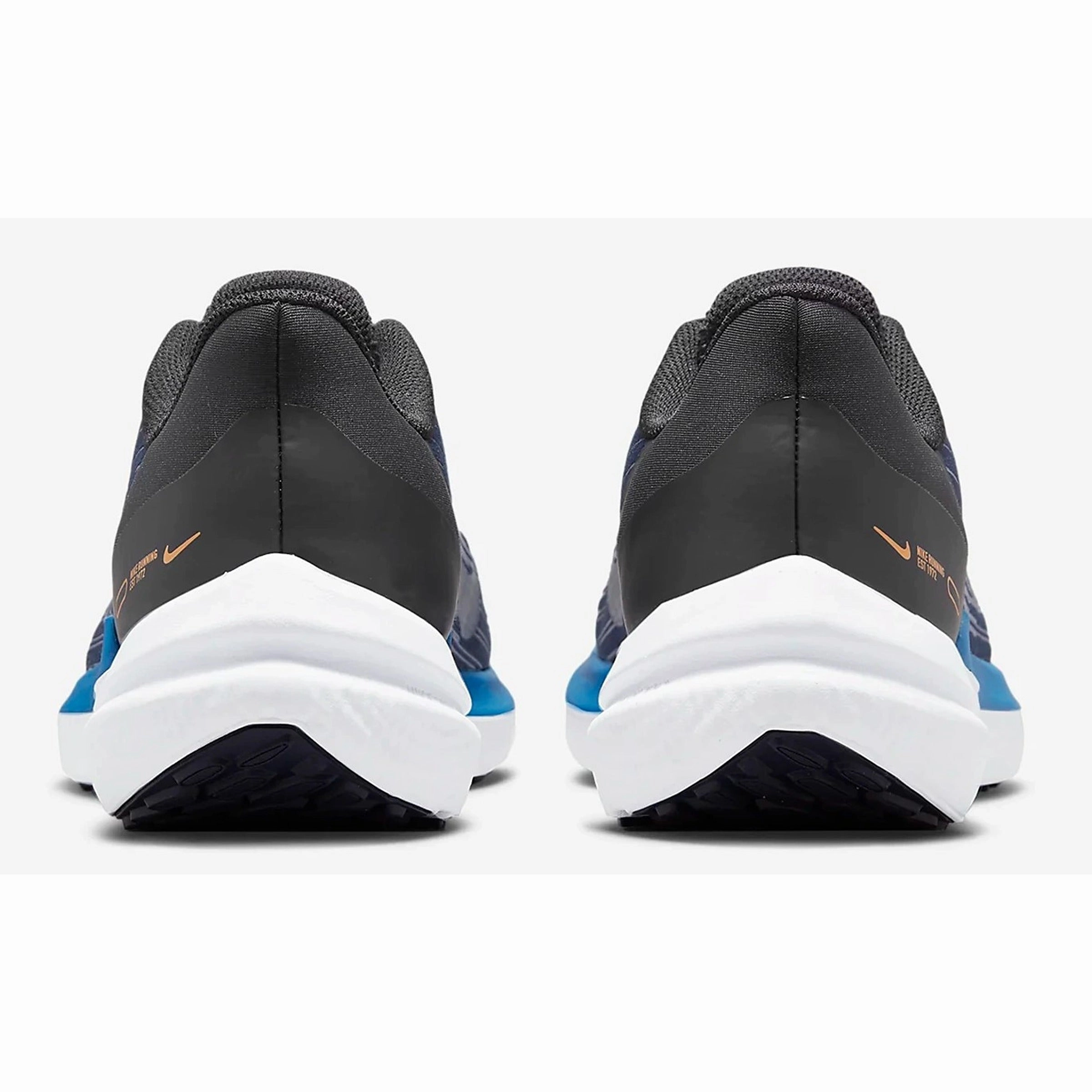 Asics Shoes Logo Nike Mens Air Winflo 9 Running Shoe (DD6203-400)