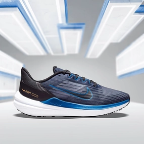 Nike Mens Air Winflo 9 Running Shoe (DD6203-400) Asics Gel Padel Shoes