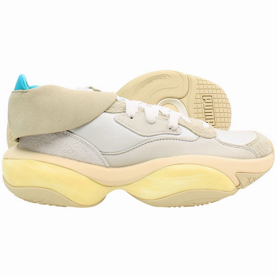 Puma Alteration x Rhude Mens Beige Trainers Asics Gel-fit Sana Cross-training Shoe