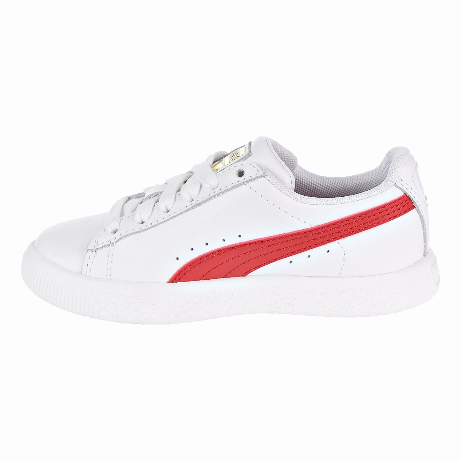 Puma Clyde Core L Foil Little Kid's Shoes White/Cherry Asics Gel-venture 6 Running Shoe Review