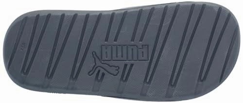 PUMA Cool Cat Sandal Slides Sandal Slides, Cool Dark Gray Black, 3 US Unisex Little Kid Asics Shoes Size Conversion