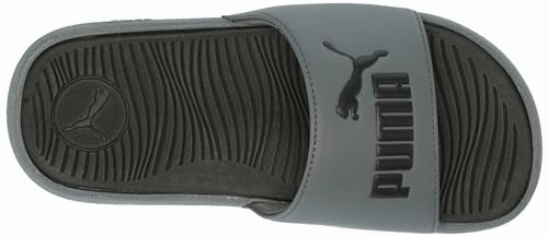 Best Asics Running Shoes For Wide Feet PUMA Cool Cat Sandal Slides Sandal Slides, Cool Dark Gray Black, 3 US Unisex Little Kid