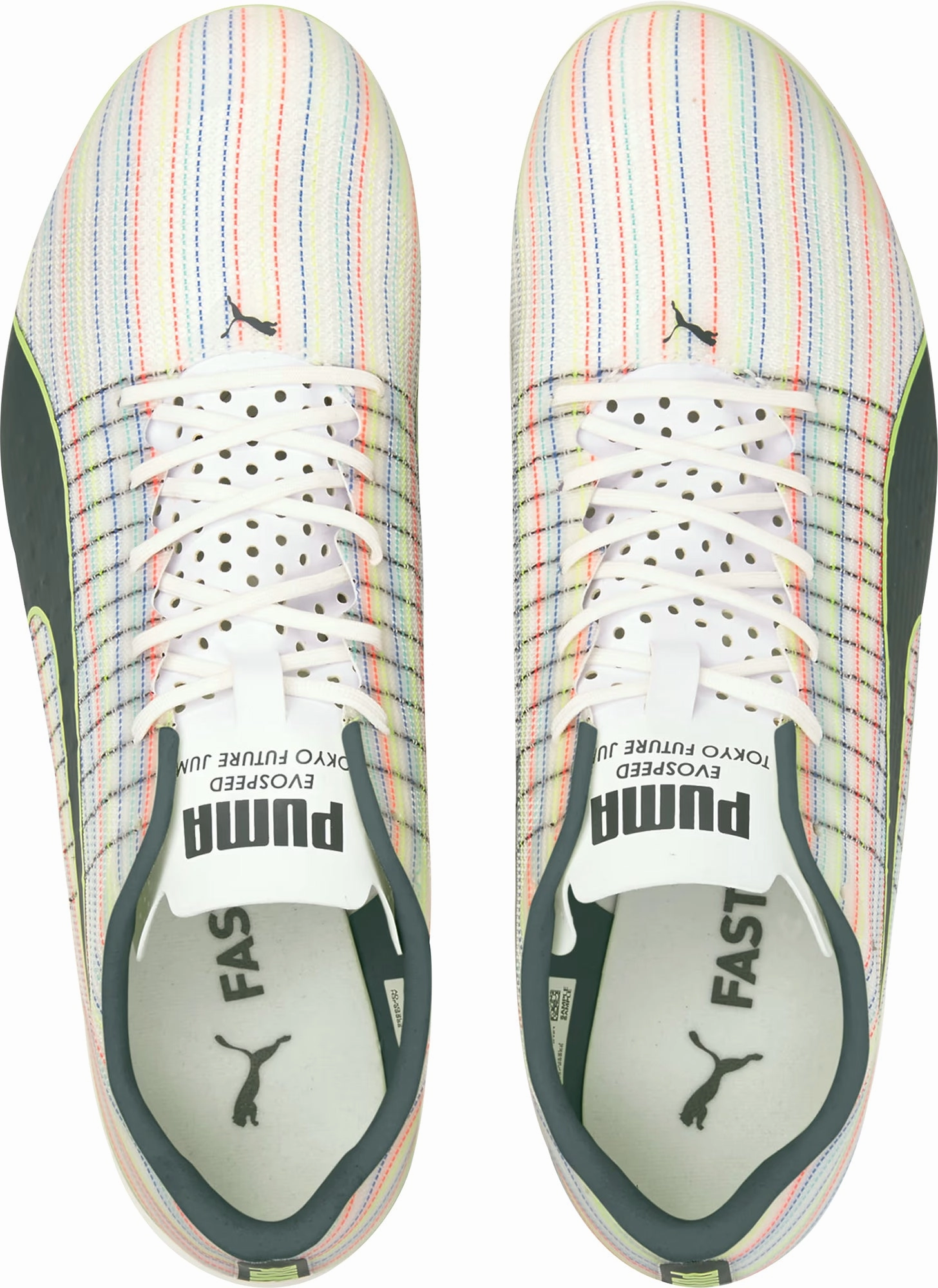 Puma evoSpeed Tokyo Future 3 Jump Field Event Spikes - White Sears Asics Shoes