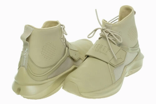 Puma Fenty Women's The Trainer Hi by Fenty Shoes Sesame Beige Size 5.5 Puma Grl Pwr Shoes