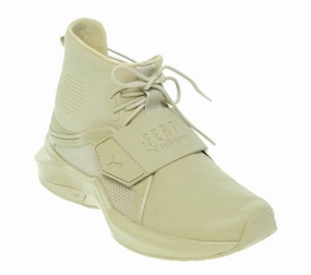 Puma Unisex-child Evolve Boot Alternative Closure Snow Shoe Puma Fenty Women's The Trainer Hi by Fenty Shoes Sesame Beige Size 5.5