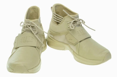 Puma Fenty Women's The Trainer Hi by Fenty Shoes Sesame Beige Size 5.5 Puma Lindeberg Golf Shoes