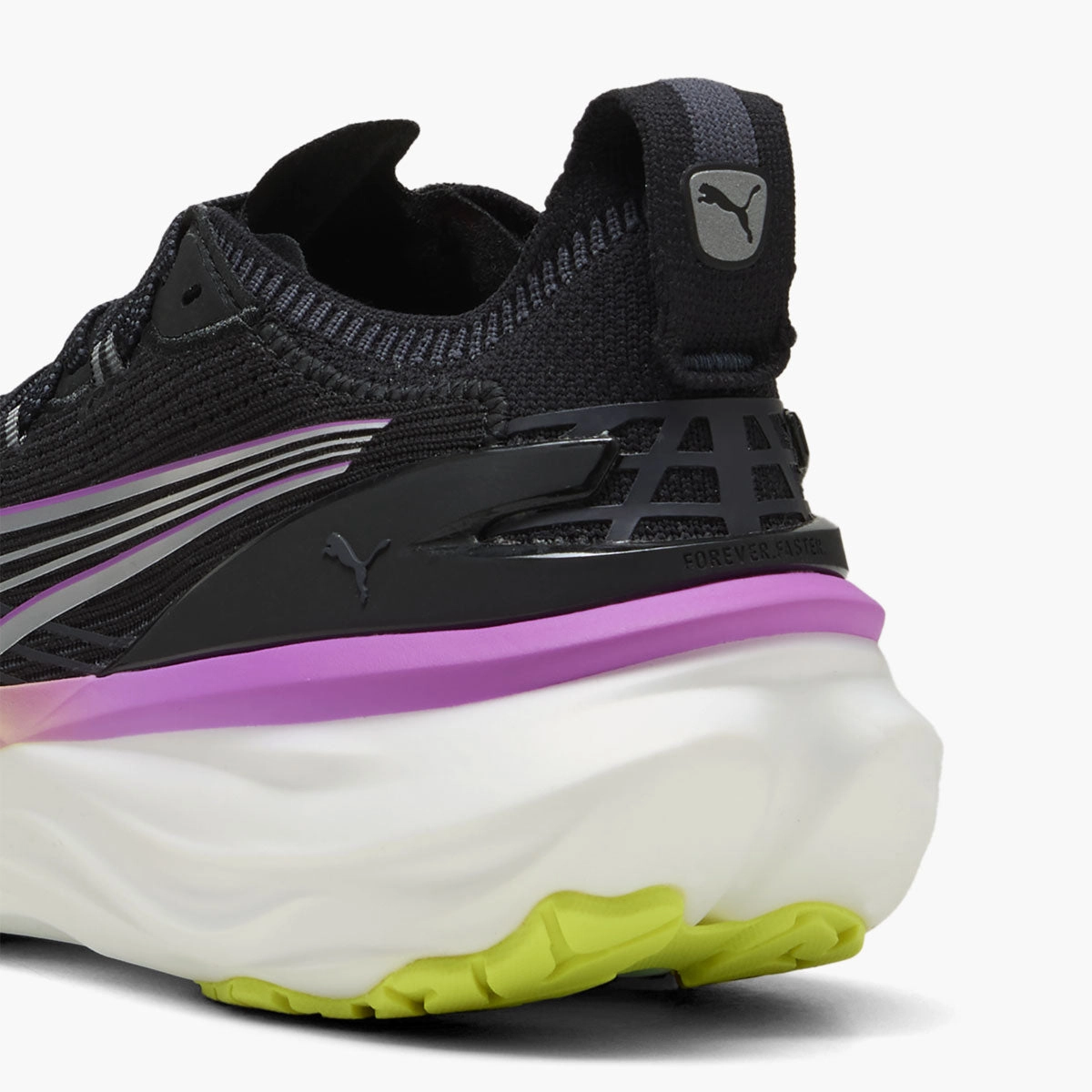 Puma Foreverrun Nitro 2 Running Shoes - Womens - Black/Pure Magenta Puma Colorblock Shoes