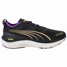 Puma ForeverRun Nitro WTR Womens Black Running Shoes Comfortable ASICS Shoes