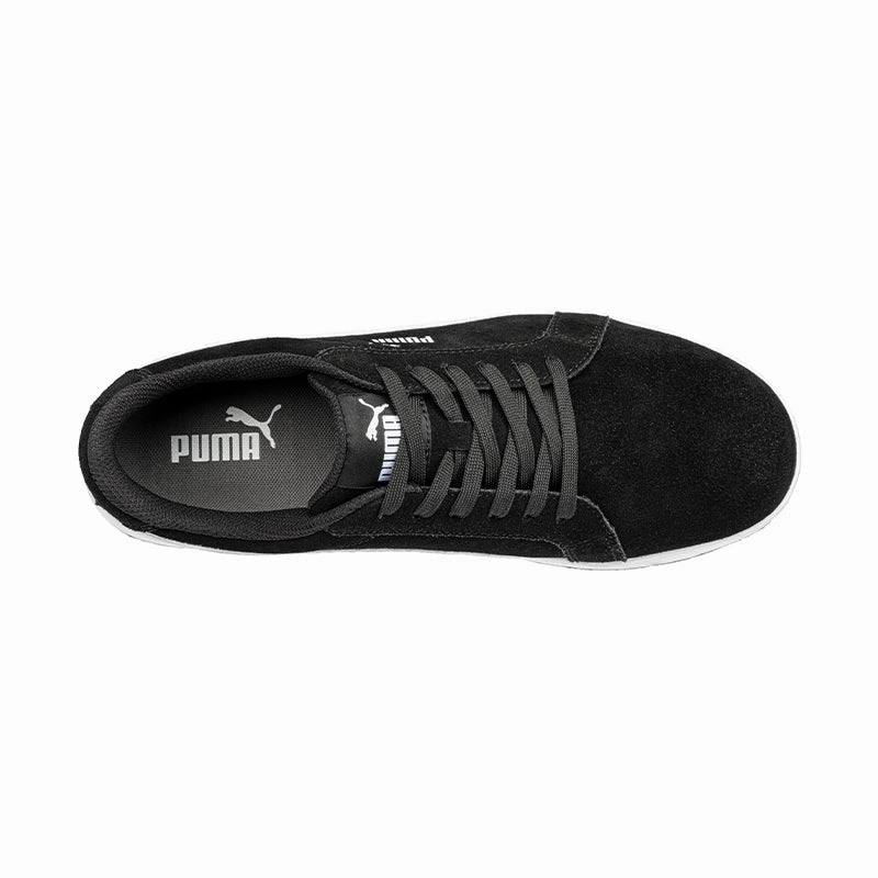 Puma Iconic Composite Safety Shoe (Black/White) 640017 Puma Shoes Virat Kohli Edition