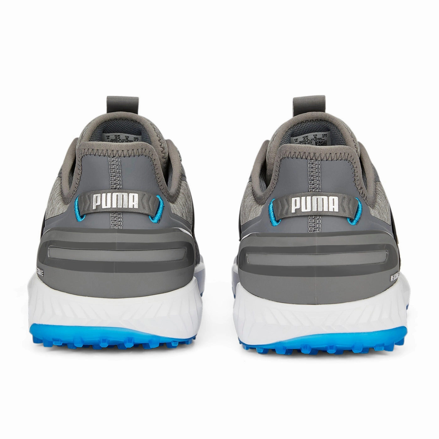 Puma Leather Soccer Shoes Puma IGNITE Elevate Spikeless Wide Men's Golf Shoes - Quiet Shade/ Puma Black