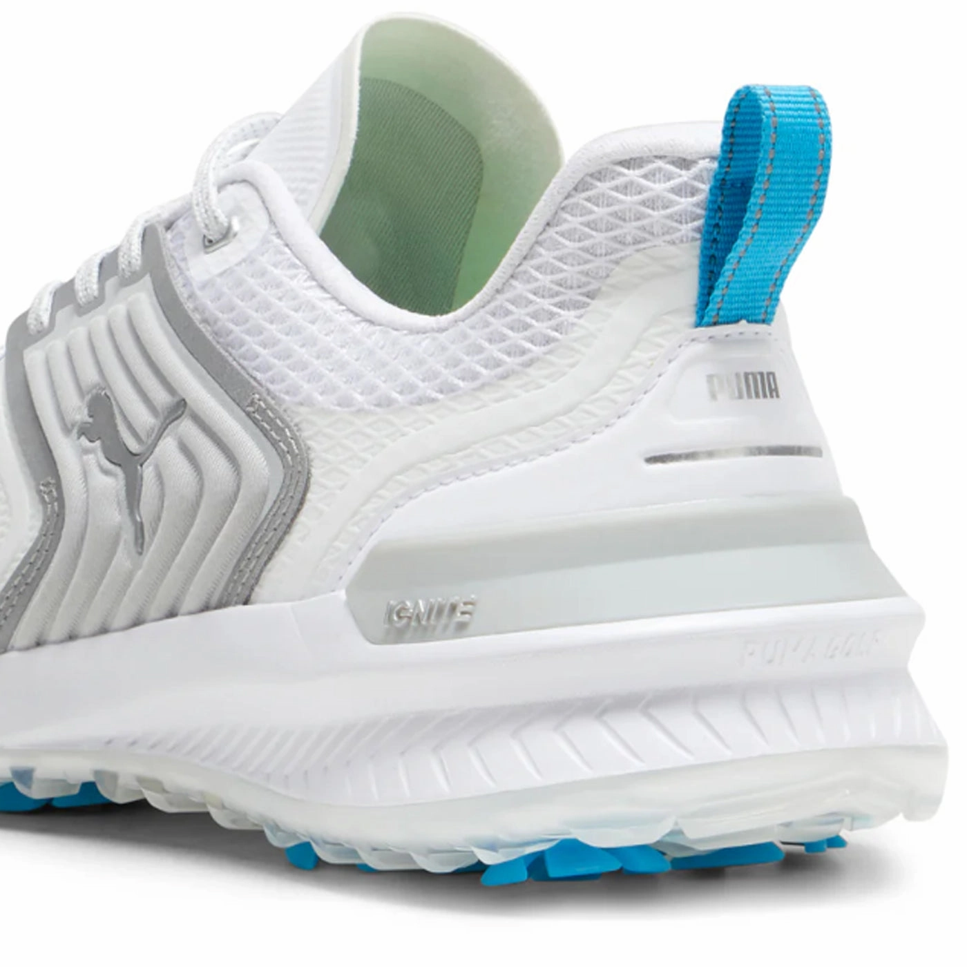 Puma IGNITE Innovate Wide Golf Shoes - Puma White/Cool Light Grey Asics Gel Quantum 180 4 Running Shoe