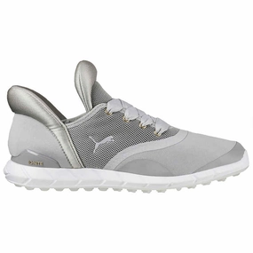 Puma Ignite Spikeless Golf Shoes White/Grey Size 10 MSP$100 Asics Tennis Shoes With Wide Toe Box