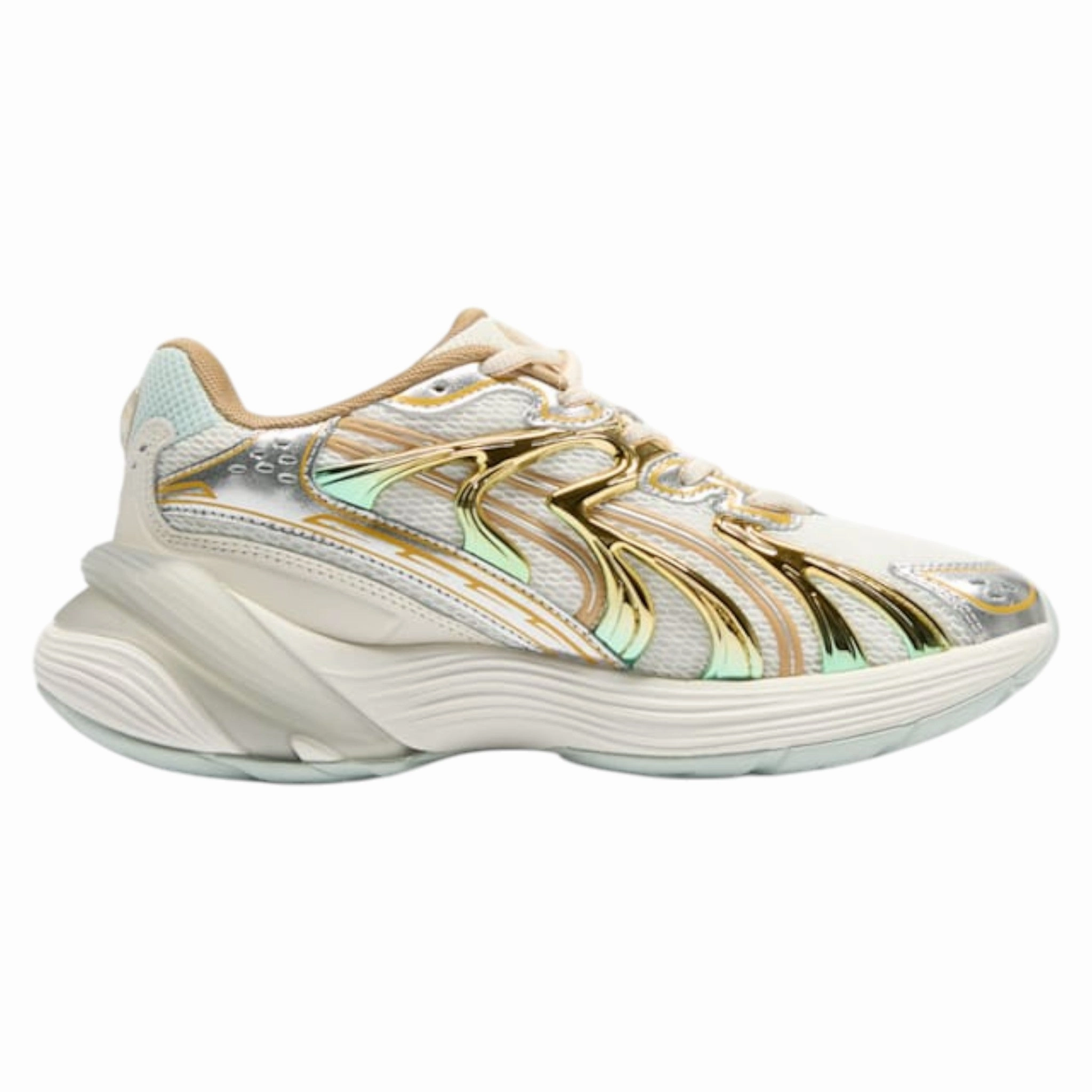 Puma Shoes Football New Puma Inverse Shimmer Warm White / Archive Gold WNS