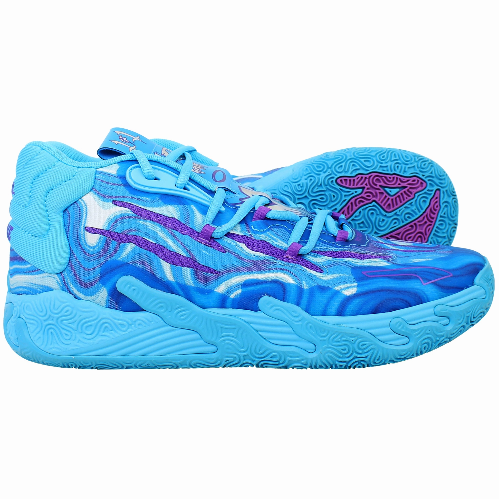 Puma MB.03 Buzz City Mens Blue Basketball Shoes Asics Climbing Shoes
