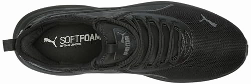 Asics Volleyball Shoes Latest PUMA Men's Amplifier Black Gray Sneakers Size 10