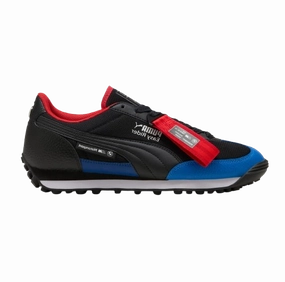 Asics Nimbus Neutral Shoe Puma Men's Bmw M Motorsport Easy Rider Shoes - Puma Black / Cool Cobalt