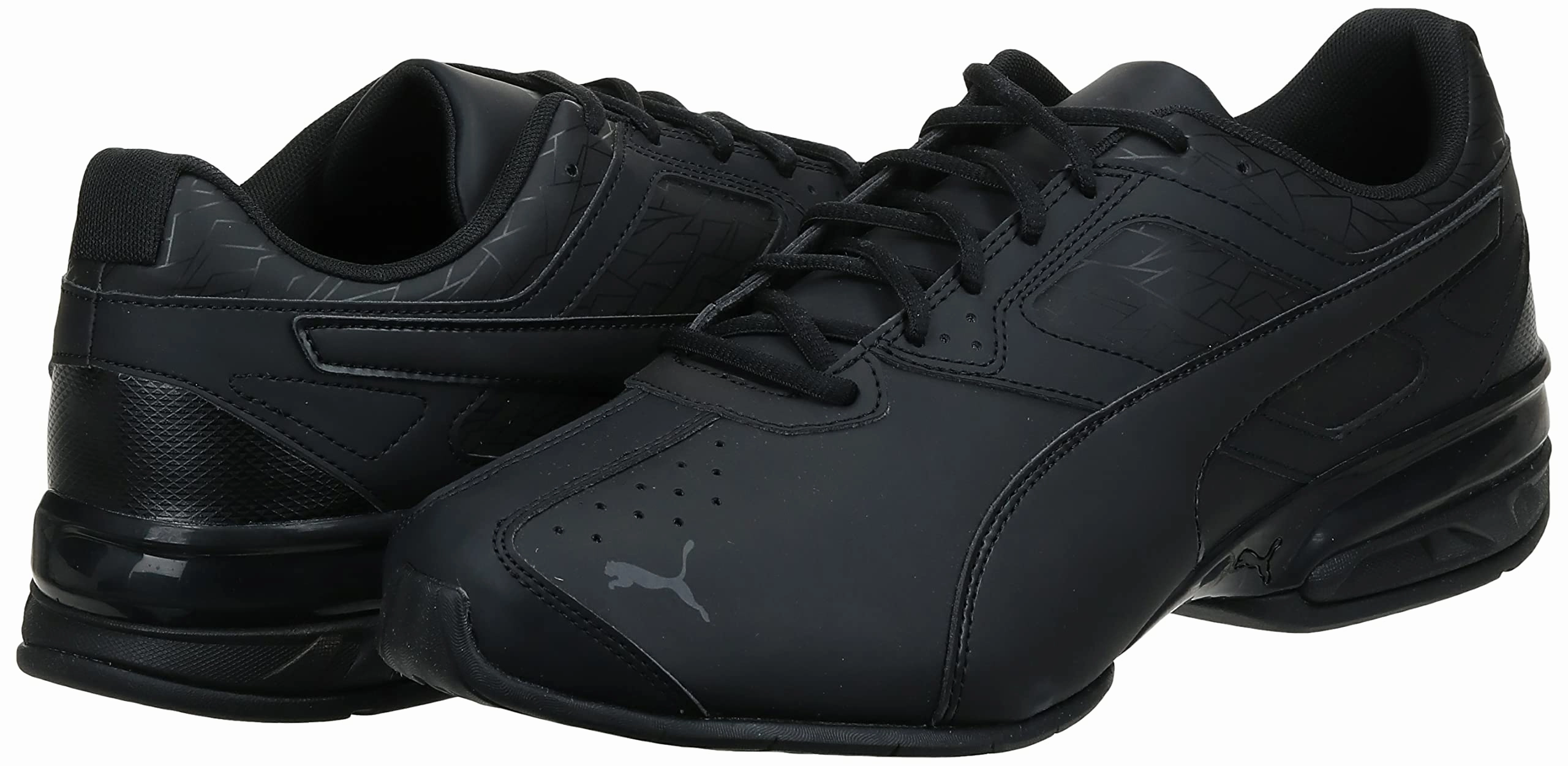 PUMA Men's TAZON 6 FRACTURE FM Cross Training Sneaker, Puma Black, 11 Puma Fast Cat Shoes