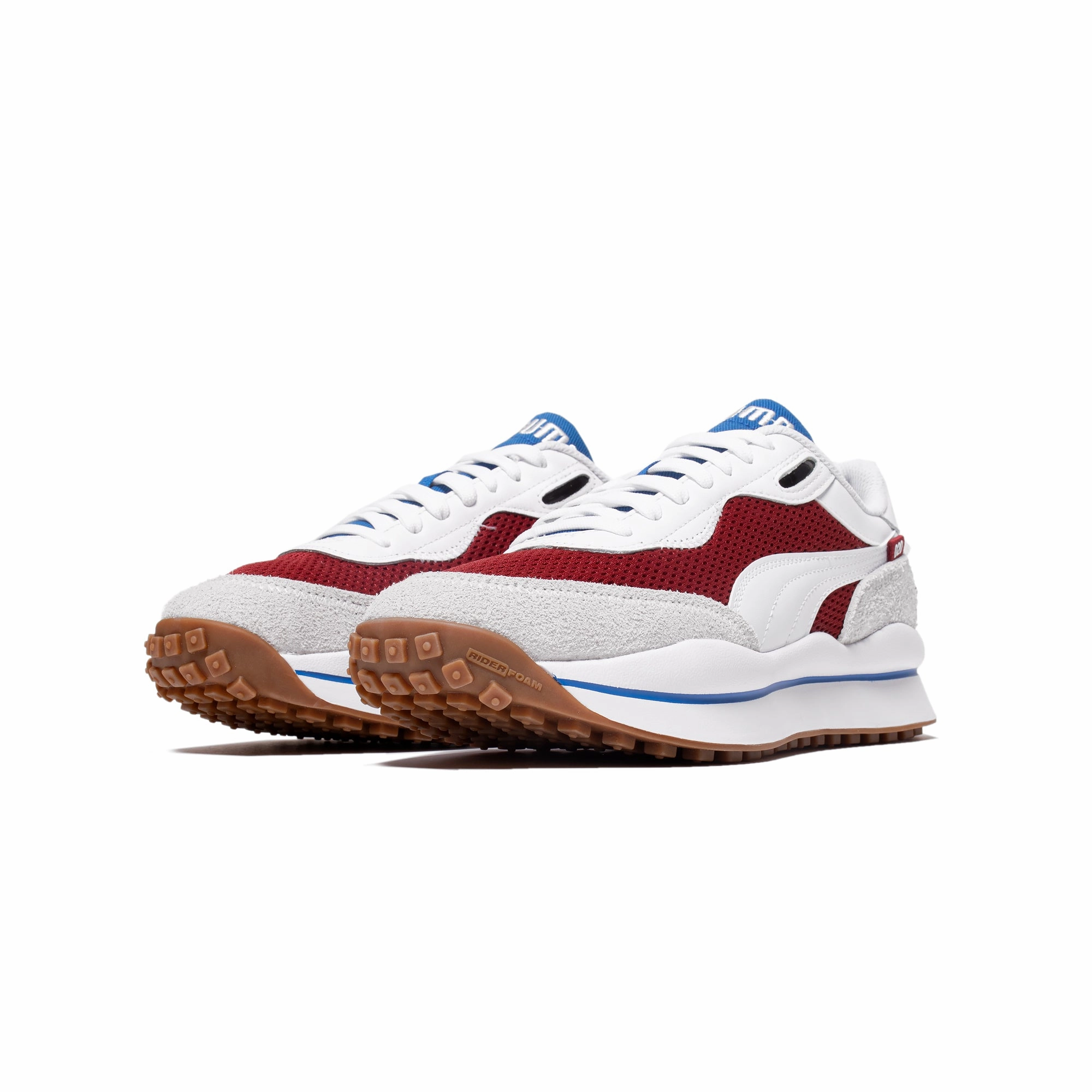 Puma Men Style Rider Warm Texture 'Red Dahalia' Shoes Asics Trainer Shoes