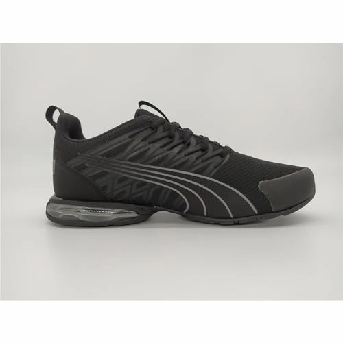 Puma Mostro Mesh Shoes PUMA Mens Voltaic Evo Cross Trainer, PUMA Mens Black-Stormy Slate-for All Time Red, 10