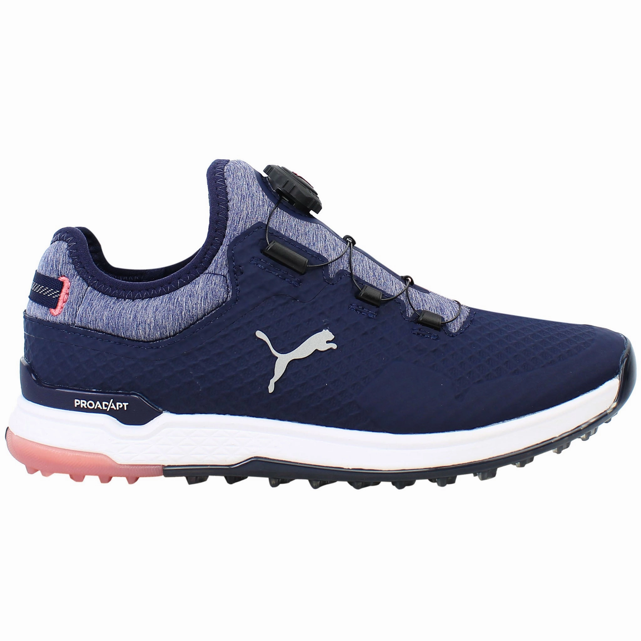 Asics Dad Shoe Puma ProAdapt AlphaCat Womens Navy Golf Shoes