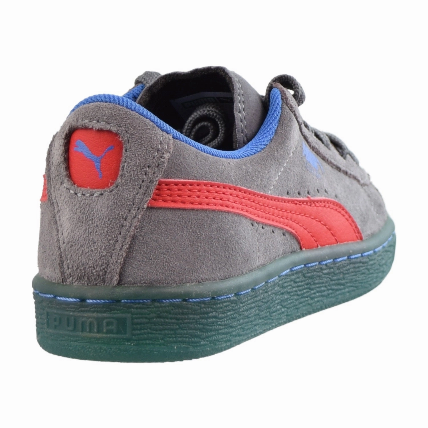 Puma Safety Shoes Price In India Puma Suede LFS Iced Little Kids Shoes Steel Red-Grey-Royal