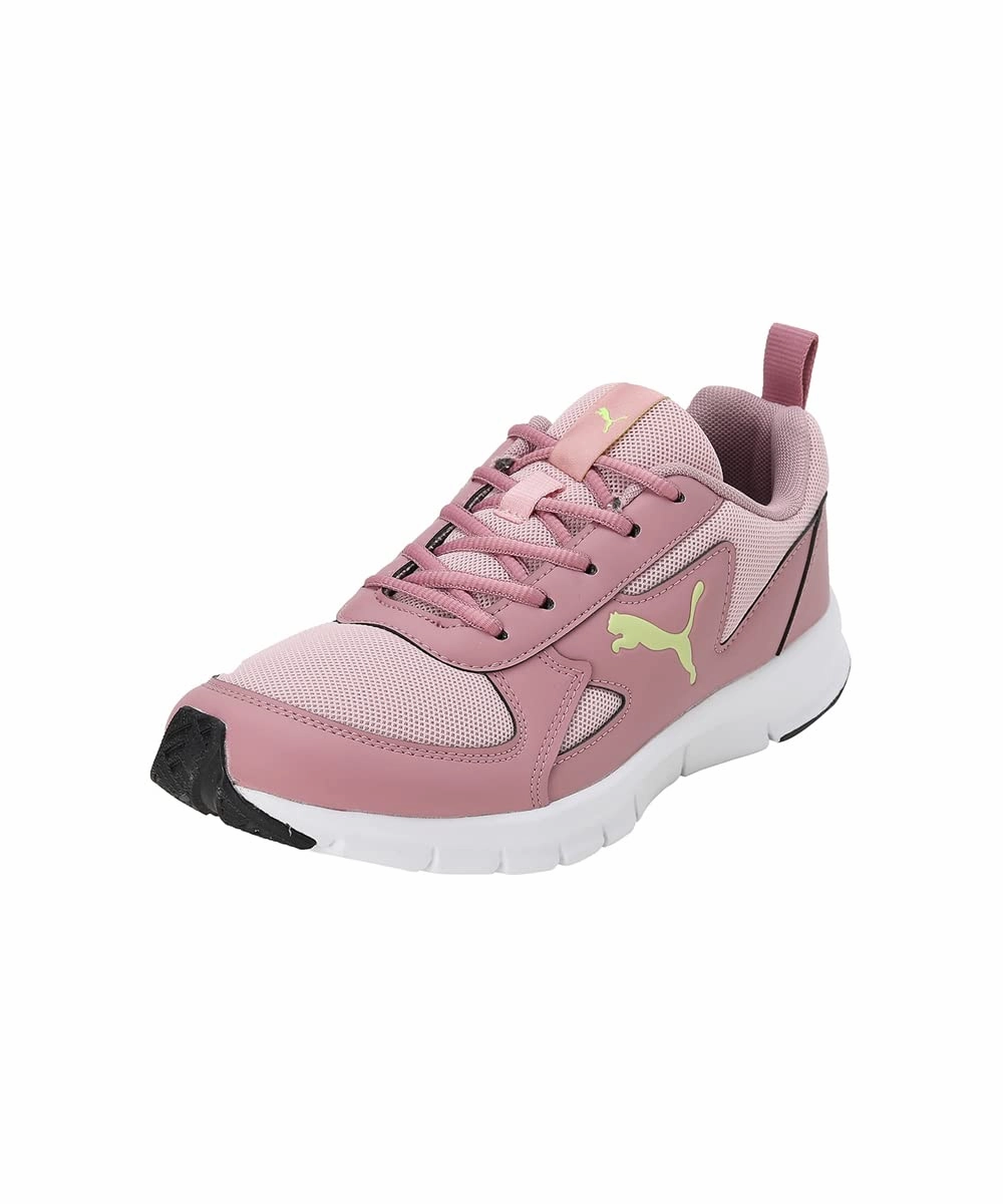 Puma Unisex-Kid Runner JR V2 Foxglove-Peachskin-Sharp Green Sneaker - 5UK (39580002) Asics Shoes With Low Heel Drop
