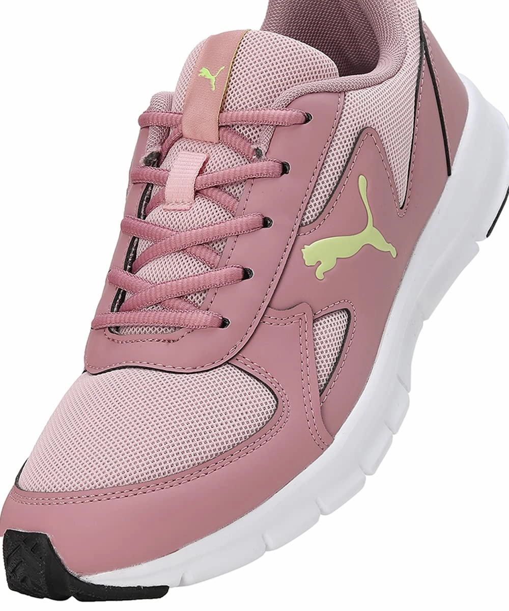 Puma Unisex-Kid Runner JR V2 Foxglove-Peachskin-Sharp Green Sneaker - 5UK (39580002) Asics Running Shoes Glideride