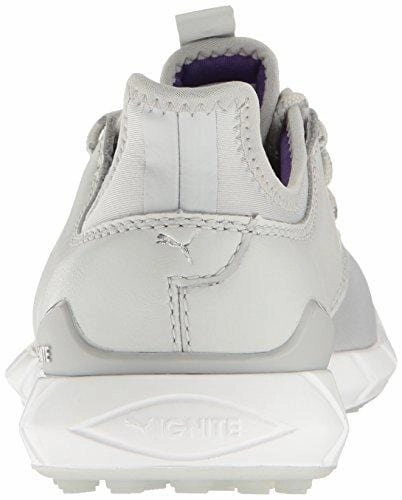 Asics Gel Venture 6 Trail Running Shoes PUMA Women's Ignite Spikeless Sport WMNS Golf Shoe, Gray Violet Silver-Royal Purple, 7 Medium US