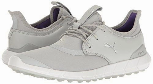 PUMA Women's Ignite Spikeless Sport WMNS Golf Shoe, Gray Violet Silver-Royal Purple, 7 Medium US Cheap Asics Running Shoes Online