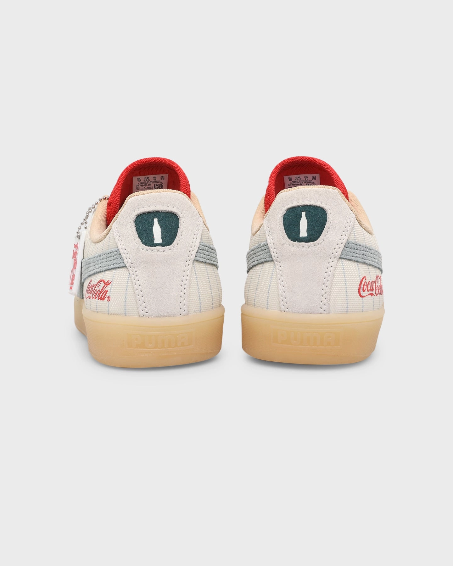 Asics Shoes Kayano 21 Puma X Coca Cola Suede Coca Cola Shoes Ivory Glow-Slate