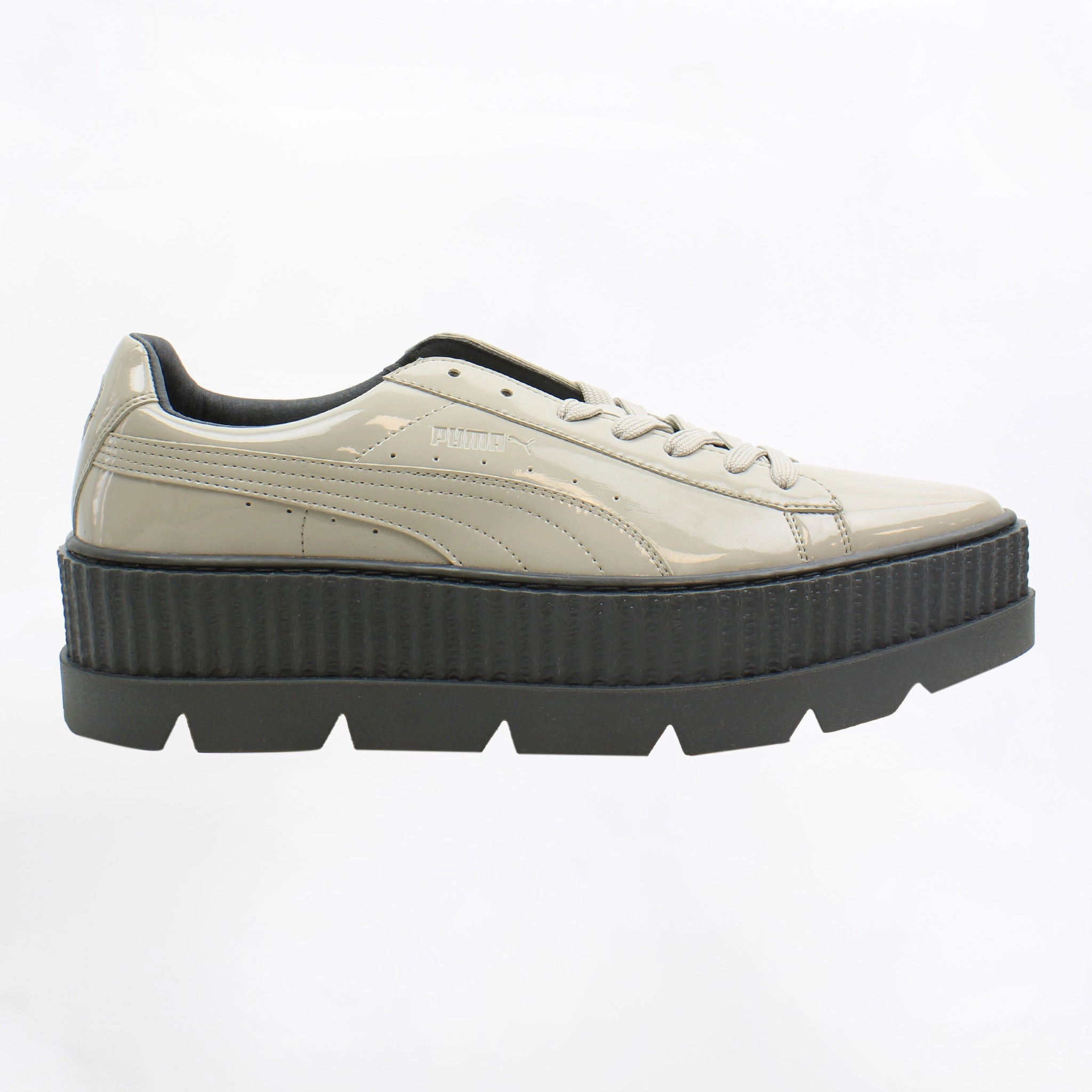 Puma Nitro Track Shoes Puma x Fenty Pointy Creeper Beige Womens Shoes NO BOX