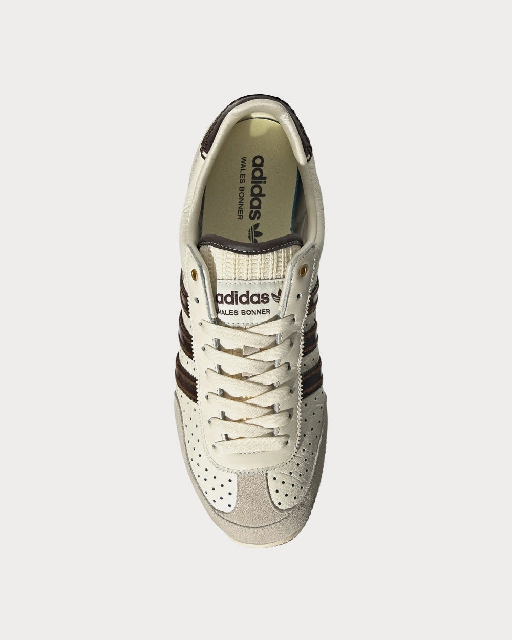 Adidas Strung Running Shoes Japan Cream White / Easy Yellow / Dark Brown Low Top Sneakers
