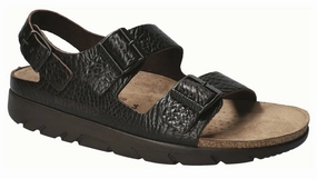 Mephisto Men's Zeus Fit Sandals- Dark Brown Sandals Church Jobs