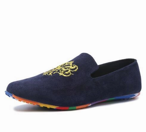 Hot Sale Velvet Loafers Men Shoes Men's Flats Male Slip-On Driving Shoes Large Size Soft Comfortable Designer Loafers Moccasins Loafers Leather Slip On