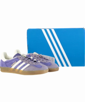 Adidas Tae Kwon Do Shoes Adidas Originals Gazelle Purple/white/shadow Violet Trainers UK 5 EU 38 