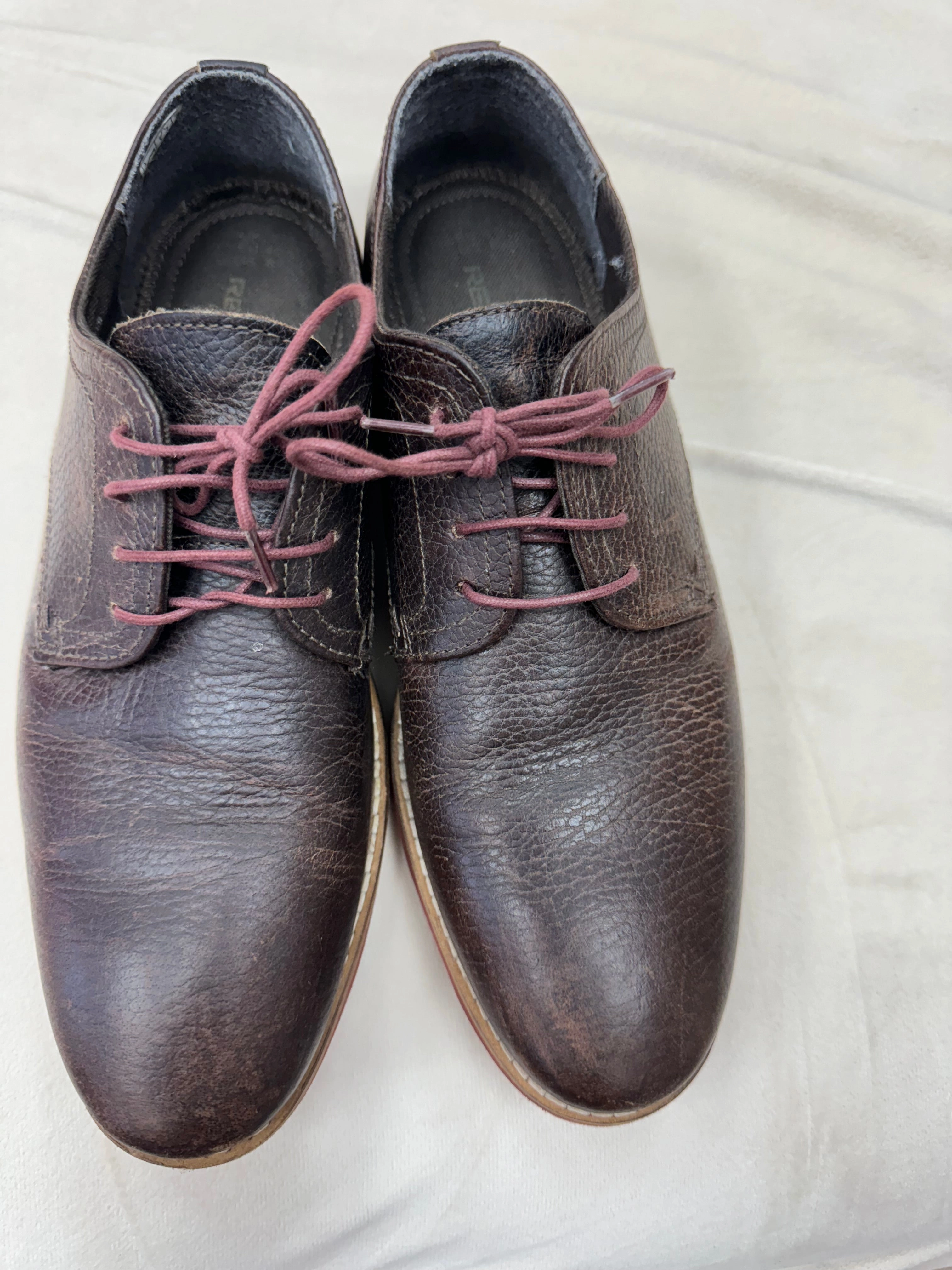 Red Tape Leather Mens Formal Smart Designer Fashion Shoes Tan, Size 8 Ariat Shoes