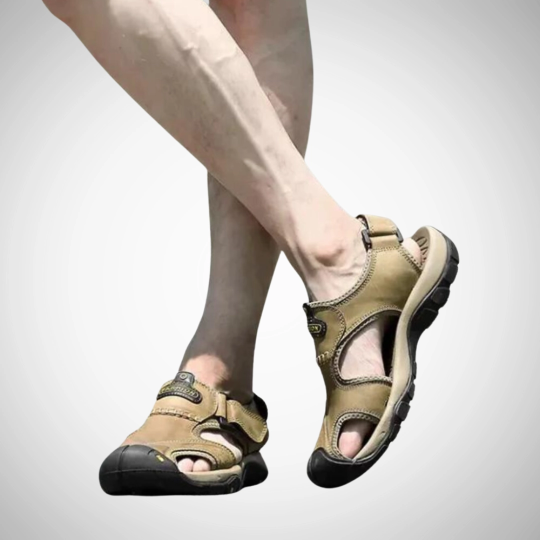 Raul Sport Sandals Platform Leather Sandals