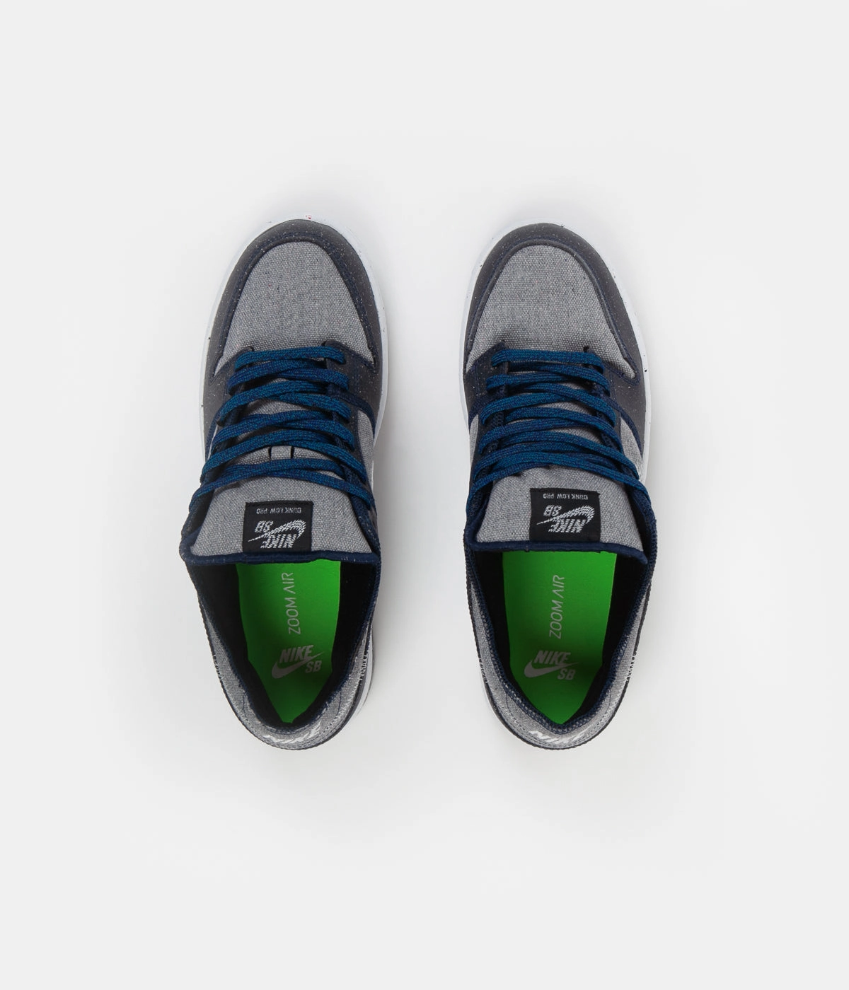 Nike SB Dunk Low Pro E Shoes - Dark Grey / White - Dark Grey - Electric Green Asics Gel Contend Running Shoes