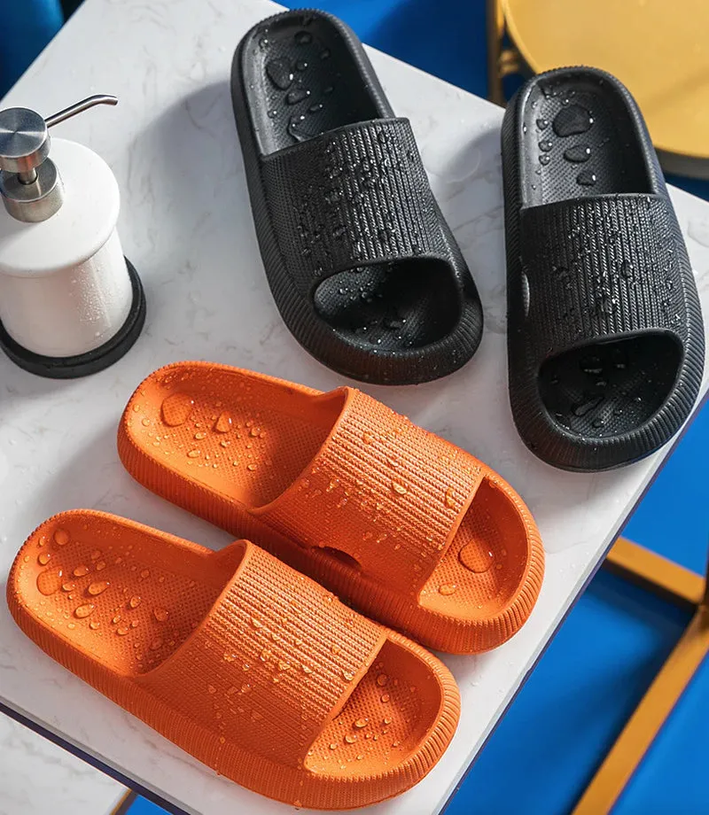 Baby Slippers Cozy Pillow Slides Anti-Slip Sandals Ultra Soft Slippers Cloud Home Outdoor Shoe